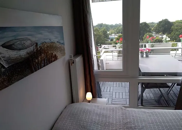 Apartamento Kiel - Kasing Inkl Wlan Bezogene Betten Und Handtuecher